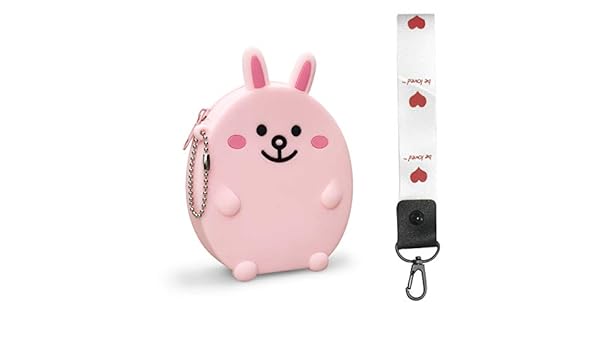 Dolopow Girls Wallet Coin Purse Cute Cartoon Mini Silicone Wallet Bag With Zipper Pocket Wallets For Women Girls Rabbit Amazon Com Au Fashion