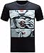tees geek Roll It Lick It Smoke It Marijuana Pot Weed Men's T-Shirt - (Large) - Black