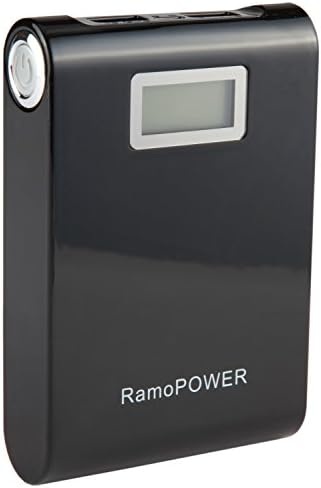 Power Bank with Dual USB 10000 Mah By Ramopower. This External and Rechargeable Battery Pack Is Portable and Good for Iphone 6 Plus 6 5s 5c Samsung Galaxy 3 ,4, 5, 6, Note 3,4,5 HTC One M9 , Nexus, Nokia Phones, All Smart Phones and Most Tablets.