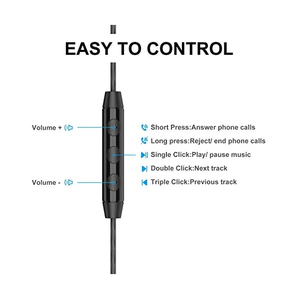 Earphones-JKSWT-Wired-Earbuds-with-Built-in-Microphone-and-Noise-Reduction-Function-In-Ear-Headphones-with-35mm-Headphone-Port-Device-Compatibility JKSWT Earphones, Wired Earbuds with Microphone and Volume Control, High Definition,Powerful Bass Sound, In-Ear…