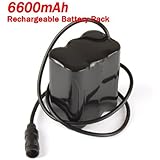 ePathDirect 1 X Replacement 8.4V 6600mAh Rechargeable Battery Pack for Headlamp & Bicycle Light