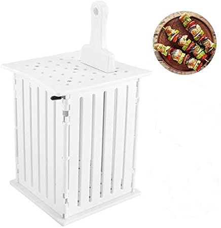 Utensili Da Cucina Spiedi Indiaatoz In Fly5d 36 Fori Bbq Kebab Spiedo Maker Fori Per Spiedini E Kebab Adatto A Barbecue E Grigliate