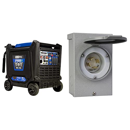 DuroMax XP9000iH 9000-Watt 459cc Dual Fuel Digital Inverter Hybrid ...