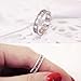 Gieschen Jewelers 'Romana' 14K Rose/White Gold-Plated CZ Crystal Roman Numeral Ring