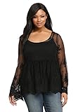 Embellished Mesh Top