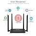 WAVLINK Wireless Router,N300 Wi-Fi Router with 5DBI High Gain 4X External Antennas,2.4GHz Band Signal Extender, Easy Setup,Coverage Up to 300Mbps,Ideal for Small Home and Office