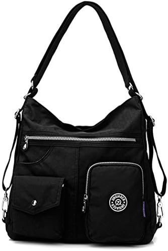 Travistar Nylon Waterproof Women Shoulder Bag Fashion Backpack Women Handbag Multifunctional Bag for Office or Daily Life