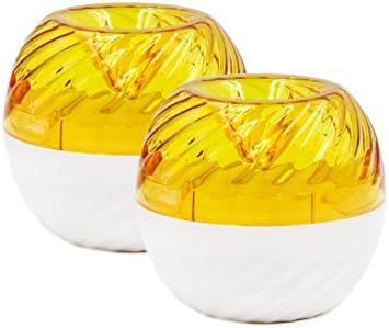 FlyFix Fruit Fly Trap (Reusable) (2, Yellow/White)