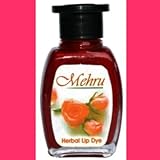 Mehru Lip Dye, Natural Herbal Lip Stain - Rose Pink