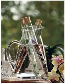 Gemstone Baton to Energize Drinking Water, 25 cm, Filled with Precious Gemstones: Clarity - Image 3