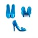 A Little Lemon 3 Pairs Creative Silicon High Heels Desk Cell phone Multifunctional Silicone Cellphone Stand Holder