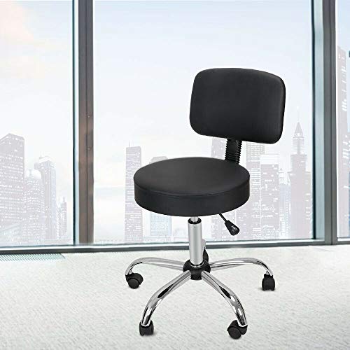 9TRADING Adjustable Hydraulic Salon Stool Chair +Drafting Table Craft Station with Glass Top - Thumbnail 6