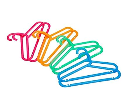 BAGIS - IKEA - Childrens Coat-Hanger Pack of 8 PCS Assorted Colours Mixed Colours