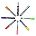 Sakiyr Liquid Chalk Markers, 8 Pack Dry Erase Markers (8 Color Assorted), Non-Toxic, Easy To Use, Amazing Neon Color Pen For All Ages