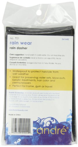 Andre Rain Wear 701 Rain Dasher, Black, One Size Fits All