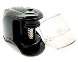 tatji Electric Pencil Sharpener, Heavy Duty Helical Blade, Battery Powered, Compact model