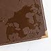 Zztech Car Registration and Insurance Holder, Luxury BN PU Leather Wallet Case for Glove Box Organizer