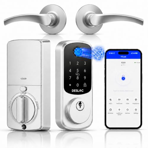 DESLOC B200 Fingerprint Smart Lock Handles