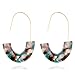 Acrylic Earrings Statement Tortoise Earrings Resin Drop Dangle Earrings Fashion Jewelry For Women