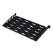 Rosewill 1U&nbsp; Universal Vented Rack Mount Server Shelf for 19 Inch Server Racks / Cantilever Server Cabinet Shelves 10 Inch 250mm Deep Black (RSA-1USHF01)