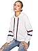 ROMWE Women's Casual Striped Drop Shoulder Long Sleeve Pullovers Hooded Sweatshirt