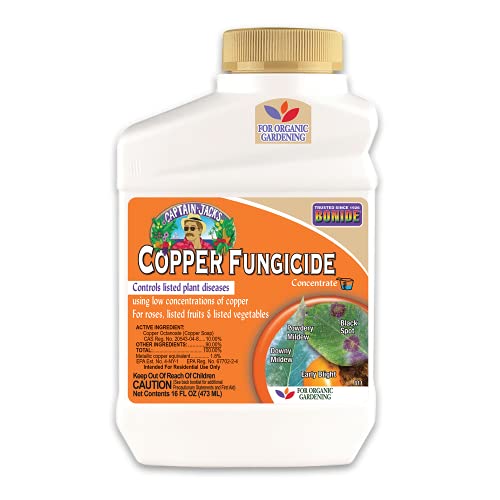 Bonide Liquid Copper Fungicide ReadytoSpray, 16 Oz & Concentrate, 16