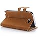 Arbalest® Samsung Galaxy Note 2 Wallet Leather Case, [Book Fold] Soft Matte PU Leather Flip Folio with Card Slots and Magnetic Lip for Samsung Galaxy Note II 2 GT-N7100 - Brown