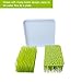 Bottle Drying Racks, Enlala Baby Anti-Bacterial Countertop Drainer Mat and Dryer Stand for Infant Dishes, Bottles and Accessories