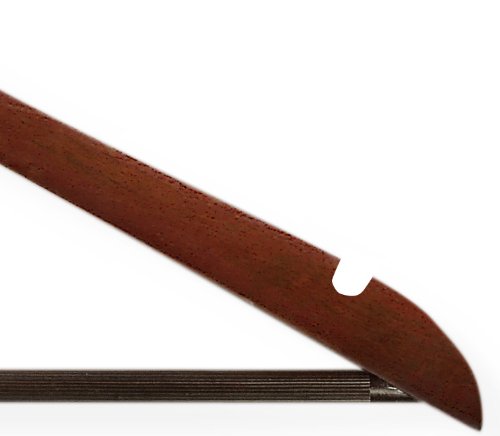 Honey-Can-Do No Slip Wooden Coat Hangers, Cherry Wood, 24-Pack - //coolthings.us