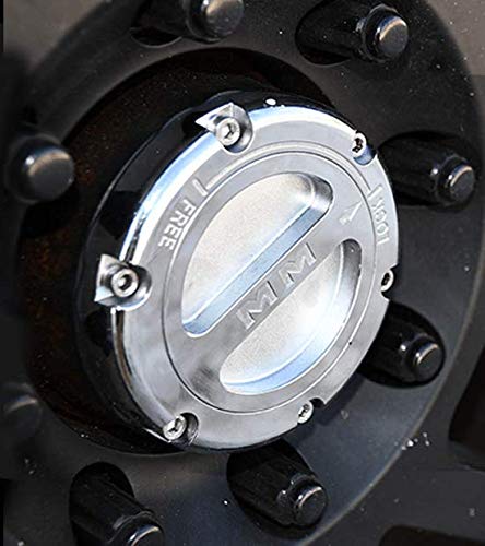 Mile Marker 549 Premium Locking Hubs for 2005 & Newer Super Duty Ford Trucks (F-250, F-350, F-450, F-550), 2 Pack