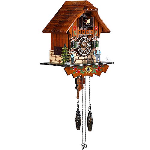 Kintrot Cuckoo Clock Black Forest Antique Clock Quartz Pendulum Wall
