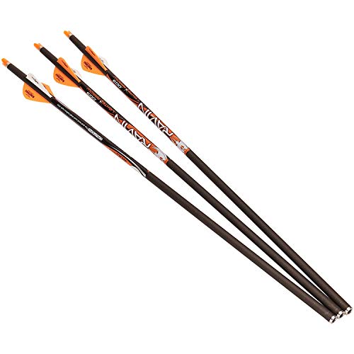 RAVIN Crossbow .003 400gr MatchGrade Lighted Arrows, 6 Pack with