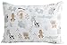 BB MY BEST BUDDY Toddler Kids Pillowcases for Boys and Girls - 100% Cotton - New Safari and Zoo Animals - 13 x 18 shrinks to fit -Envelope Style Closure - Designed in USA - Machine Washable Soft