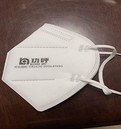 FGRYB 1 PCS N90 10Pcs Dust Breathing Air Filtration Mask, Waterproof Anit PM2.5 Face Mask Activated Carbon Dustproof Mask Air Pollution Mask Flu Mask for Dental, Surgical