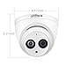 Dahua 4MP PoE IP Security Camera IPC-HDW4433C-A,4 Megapixels Super HD Outdoor Surveillance Camera Dome with Built-in Mic for Audio,IR Night Vision,H.265,IP67 Waterproof,ONVIF (2.8mm Lens)