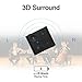 1Mii Bluetooth Receiver, Wireless Audio Adapter, Back Clip Bluetooth 5.0 Receiver with Mic for Handsfree Calls 3D Surround Music aptX Low Latency AUX 3.5mm for Wired Headphones Home Car Stereo-B07thumb 2