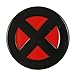 X-Men Red Black Round Belt Buckle Xmen Logo X