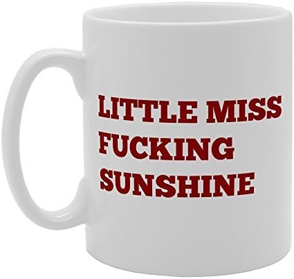 Little Miss FKing Sunshine Coffee Mugs Funny Women Office Mug Gifts Classic White Ceramic Mug Cup 11oz