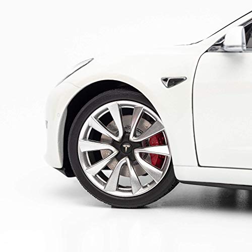 Tesla Diecast 1:18 Scale Model 3 - Pearl White