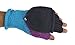 Nixon Bloomsberry Cable Knit Flip Mitten Gloves , One Size, Purple/Black/Blue