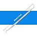 IBEET Ingrown Toenail File,Curved End,Textured Grip,Double Sided Nail File Cleaner