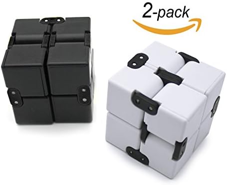 Infinite Cube Fidget Toy Magic Cube in Style With Pressure Reduction Toys Killing Time Toys For ADD, ADHD, Anxiety, and Autism Adult and Children 2 Pack