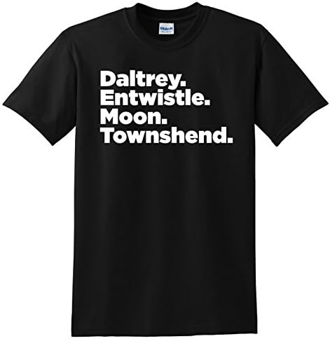 Visualphilosophy The Who Band Members Tshirt