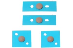 XIANG-YI Laptop Bottom Case Rubber Feet Replacement for Microsoft Surface Laptop 3 4 5 Anti Slip Laptop Foot Pads Rose Gold