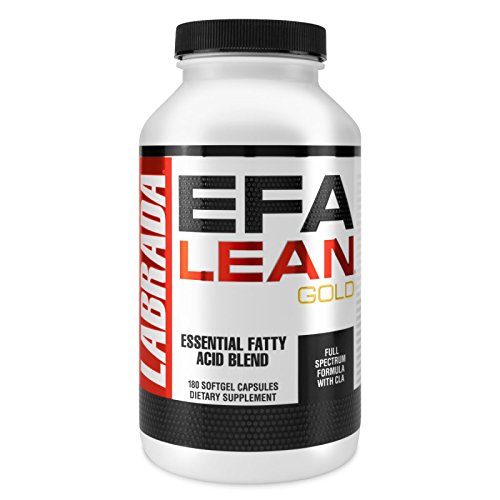 Labrada Nutrition EFA Lean Gold Essential Fatty Acid Softgel Capsules, 180-Count Bottle Labrada Nutrition EFA Lean Gold Essential Fatty Acid Softgel Capsules, 180-Count Bottle