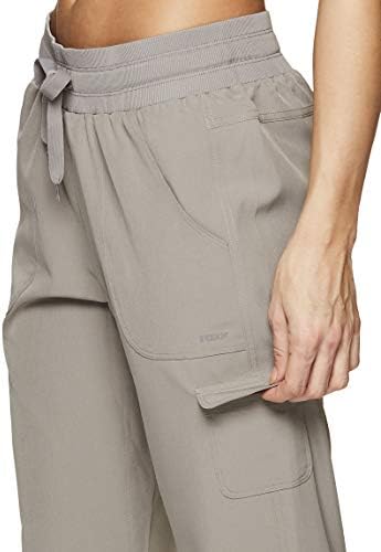 RBX Active Women's Fashion Lightweight Woven Drawstring Cargo Capri Pant with Pockets 5 RBX Active Women's Fashion Lightweight Woven Drawstring Cargo Capri Pant with Pockets