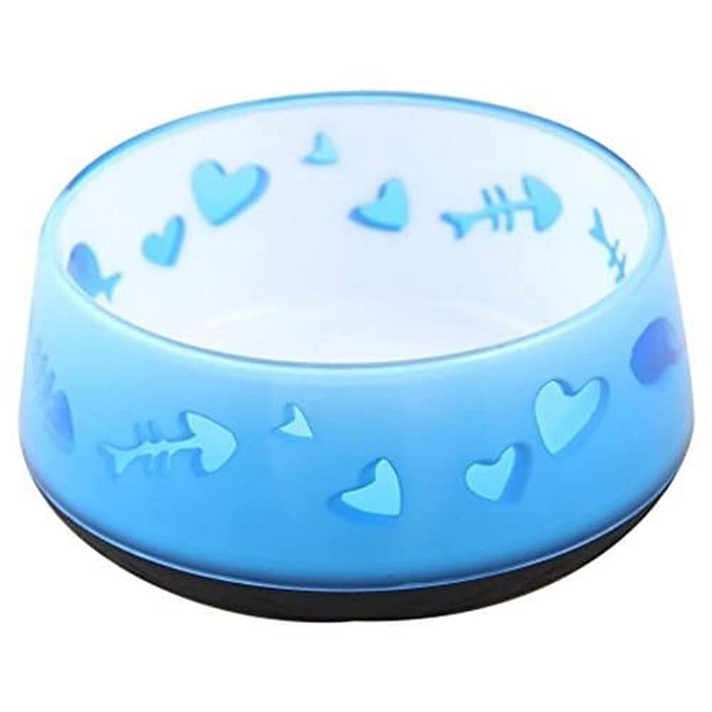 ALL FOR PAWS Modern Cat Love Feeder Bowl, Blue, 1.64 kg