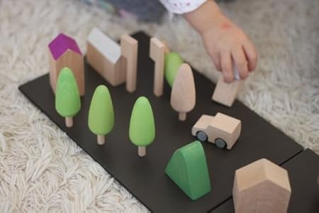 Amazon Co Jp Kiko キコ Machi まち 木のおもちゃ 出産祝いや誕生日プレゼントに ベビー マタニティ