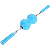 Fayelume Back Roller, Multifunctional Muscle Roller Stick, 18.9 Inch Stick Massage Rollers, Blue Foam Rollers for Yoga, Recovery, Workouts