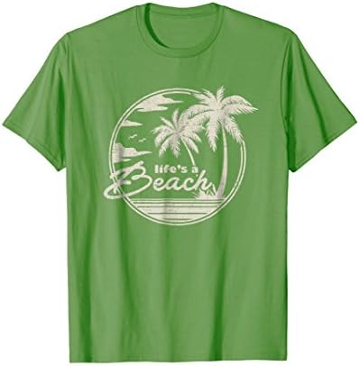 Life's a Beach: Tropical surfwear shirt